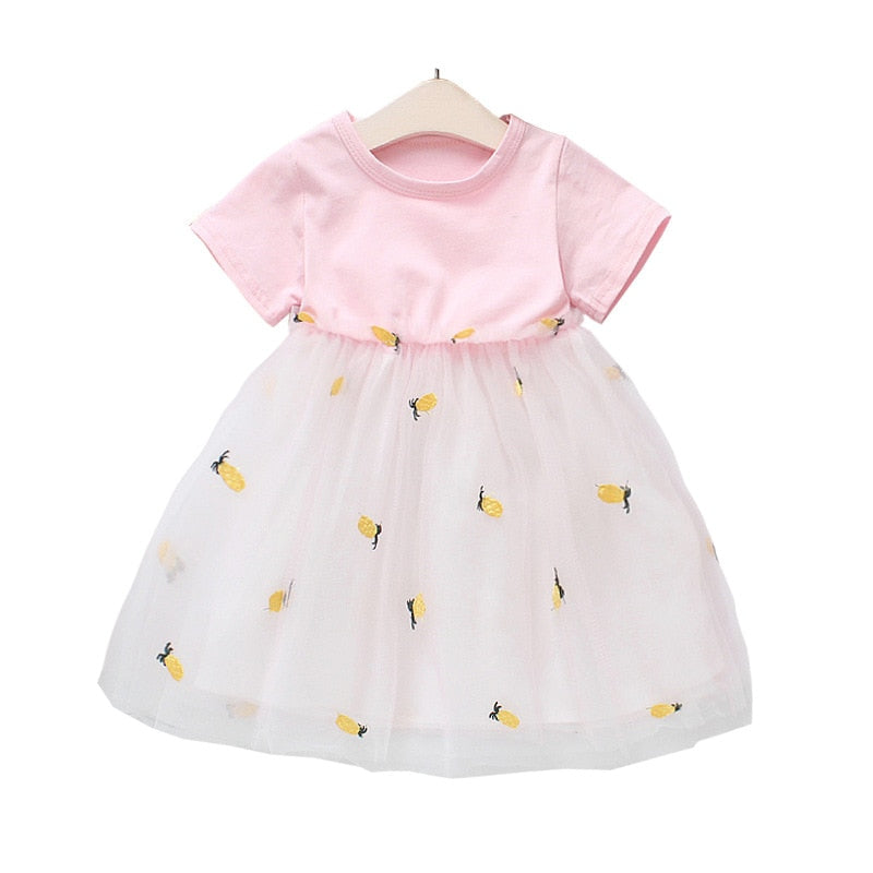 Small and medium girl pineapple skirt Small and medium girl pineapple skirt